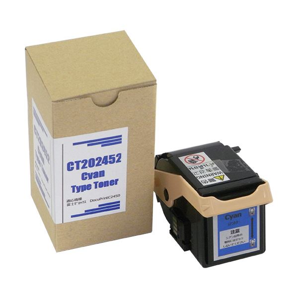 トナーカートリッジ CT202452汎用品 シアン 1個 |b04の通販は