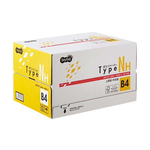 (まとめ)TANOSEE αエコペーパータイプNH B4 1箱(2500枚:500枚×5冊) (×2セット) |b04 7,992円