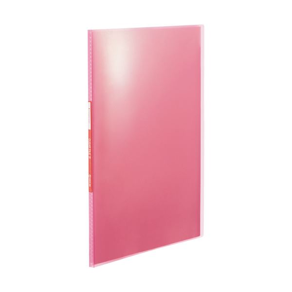 （まとめ）キングジム シンプリーズクリアーファイル(透明) A4タテ 10ポケット 背幅10mm ピンク TH184TSPHP 1冊 (×50セット) |b04の通販は