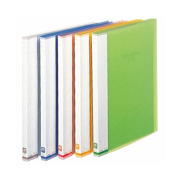 (まとめ) ライオン事務器 クリアーブック(エール)A4タテ 40ポケット 背幅27mm 透明 CR-40A 1冊 〔×10セット〕 まとめ）ライオン事務器 クリアーブック(ノイル)A4タテ 40ポケット 背