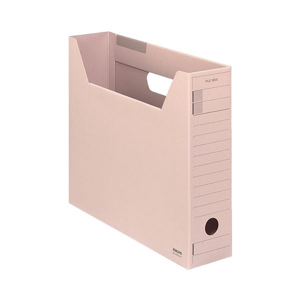 （まとめ）コクヨファイルボックス-FS(Fタイプ) A4ヨコ 背幅75mm ピンク A4-SFFN-P 1セット(5冊) (×3セット) |b04の通販は 7,496円
