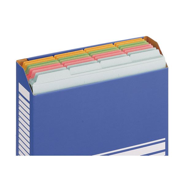 (まとめ) TANOSEE カットフォルダー4山 A4 ピンク 1組（4冊） 〔×30セット〕 まとめ）TANOSEE カットフォルダー4山A4 ブルー 1セット(40冊:4冊×10