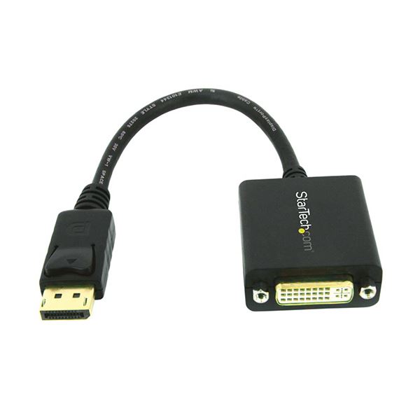 （まとめ）StarTechDisplayPort-DVI変換アダプタ 1920×1200 ブラック DP2DVI2 1個(×3セット) |b04の通販は 8,775円