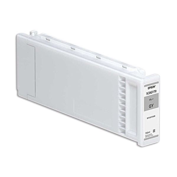 エプソン インクカートリッジ グレー700ml SC8GY70 1個 |b04