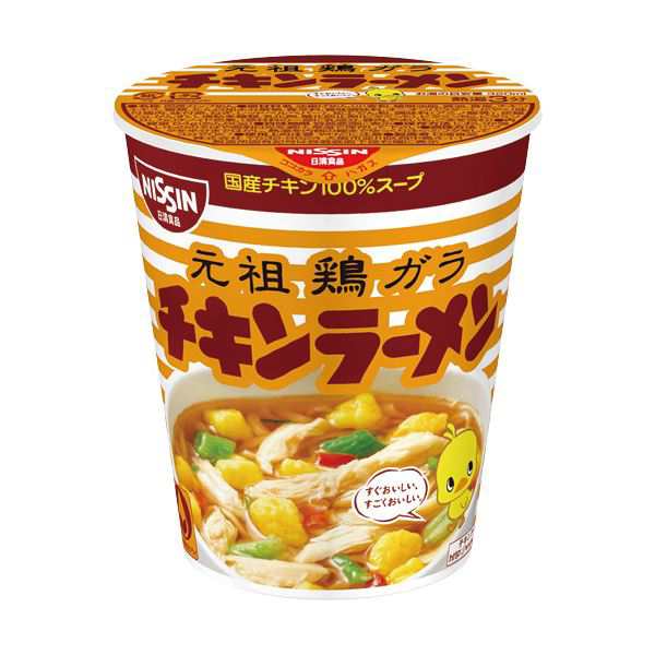 日清食品 チキンラーメンカップ タテ型64g 1ケース（20食） |b04