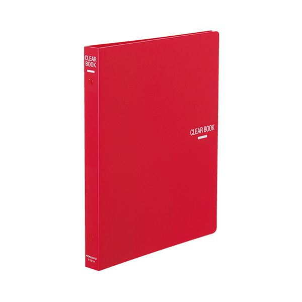 (まとめ) TANOSEE Oリングファイル（紙表紙） A4タテ 2穴 320枚収容 背幅52mm 赤 1セット（10冊） 〔×5セット〕 まとめ） TANOSEE Oリングファイル（紙表紙） A4タテ 2穴 320枚収容 背幅