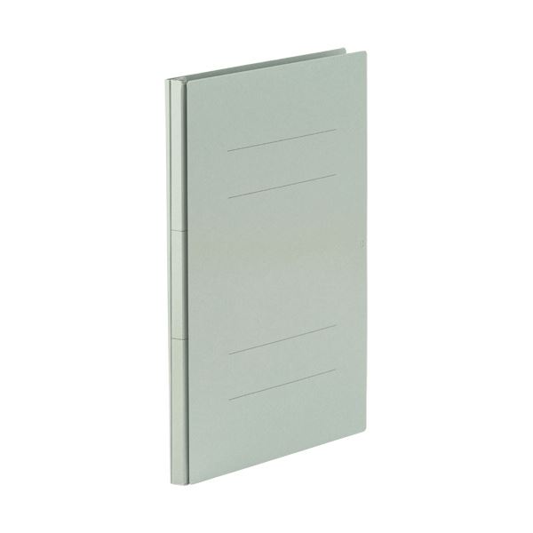 TANOSEE 背幅伸縮フラットファイル（PPラミ表紙）A4タテ 1000枚収容 背幅18〜118mm グレー 1セット（50冊） |b04の通販は 13,222円