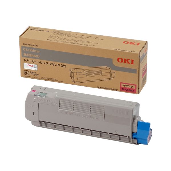 沖データ 大容量トナーカートリッジ マゼンタ TC-C4DM2 1個 |b04の通販は