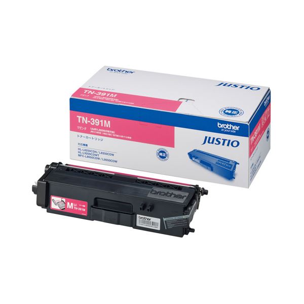 ブラザー トナーカートリッジ マゼンタ TN-391M 1個 |b04の通販は 7,600円