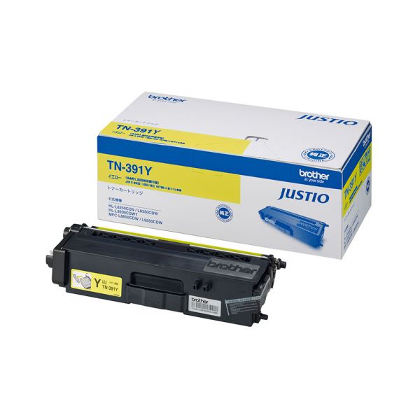 ブラザー トナーカートリッジ イエローTN-391Y 1個 |b04の通販は