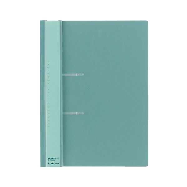 コクヨ ファスナーファイル（レポート）PP表紙 A4タテ 2穴 100枚収容 緑 フ-P160G 1セット（20冊） |b04の通販は 5,324円