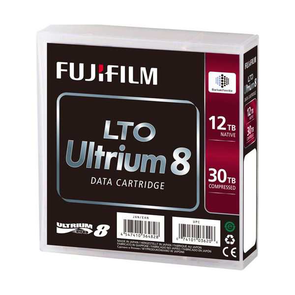 富士フイルム LTO Ultrium8データカートリッジ 12.0TB/30.0TB 1Pケース入 LTO FB UL-8 12.0T J 1巻 |b04