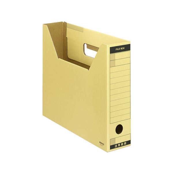 （まとめ）コクヨ ファイルボックス-FS（Tタイプ）A4ヨコ 背幅75mm クラフト色 A4-SFT 1セット（10冊）(×2セット) |b04の通販は 7,452円