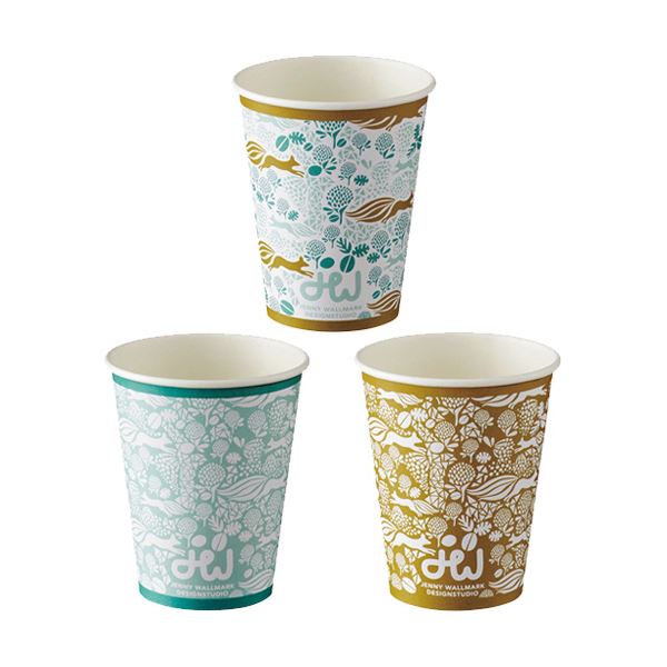 （まとめ）TANOSEE 厚紙タンブラークローバー＆フォックス 280ml（9.5オンス）1セット（250個：50個×5パック）(×2セット) |b04の通販は 5,139円