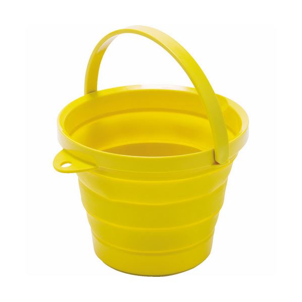 （まとめ）TRUSCO 折りたたみバケツ 8L イエロー TORB-Y 1個(×2セット) |b04 5,442円