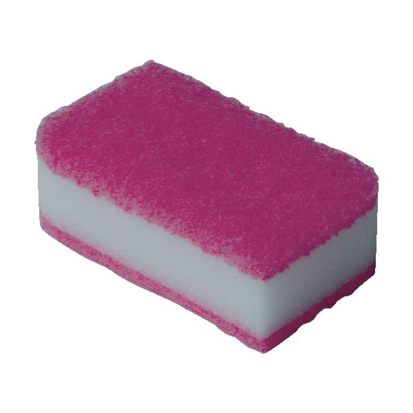 （まとめ）TRUSCO 抗菌ソフトスポンジ ピンクKSS-P-10 1袋（10個）(×5セット) |b04の通販は
