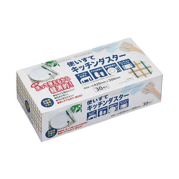 （まとめ）エージェントワン使いすてキッチンダスター AGT-4328 1パック（30枚）(×10セット) |b04の通販は