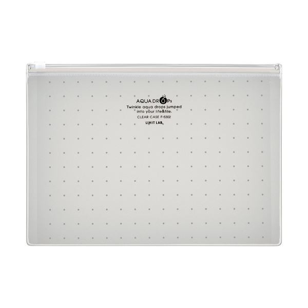 (まとめ)リヒトラブ AQUA DROPsクリヤーケース A5ヨコ 乳白 F-5302-1 1枚(×20セット) |b04の通販は