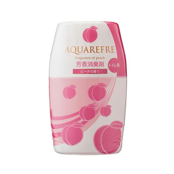 （まとめ）ライオンケミカル アクアリフレ芳香消臭剤 トイレ用 ピーチの香り 400ml 1個(×20セット) |b04 6,191円