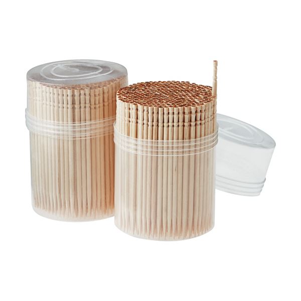 （まとめ）大和物産 デイリーズ つま楊枝 1パック（約800本：約400本×2個）(×50セット) |b04の通販は