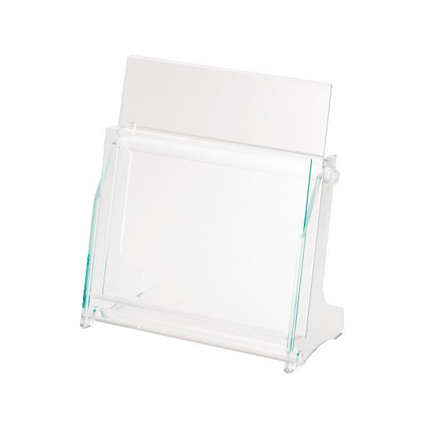 ライオン事務器 卓上パンフレットスタンド アクリルフレーム A4 1列1段 PS-111A 1個 |b04の通販は