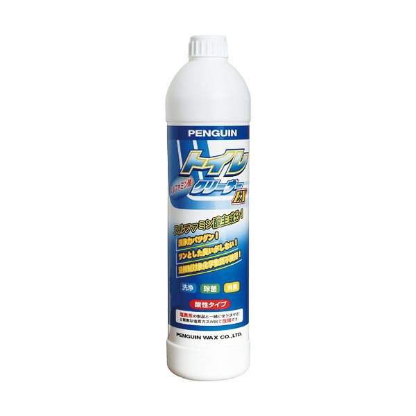 ペンギンワックス トイレクリーナーEX 酸性 業務用 800ml 1セット（12本） |b04