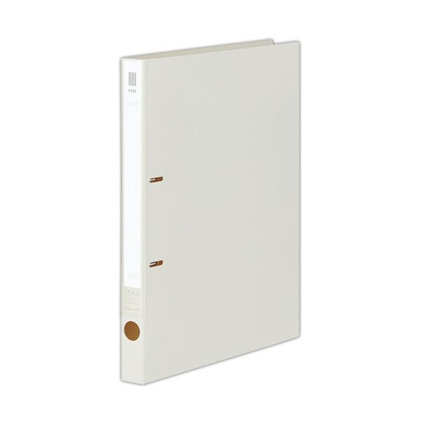コクヨ リングファイル（NEOS）A4タテ 2穴 180枚収容 背幅27mm オフホワイト フ-NE420NW 1セット（10冊） |b04 5,240円