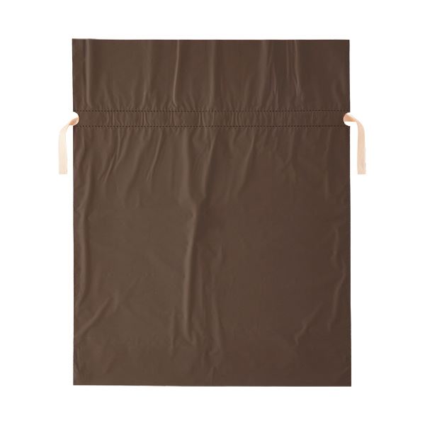 （まとめ）店研創意 ストア・エキスプレス 梨地リボン付ギフトバッグ ブラウン 45cm 1パック（20枚） (×3セット) |b04の通販は 8,812円