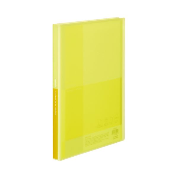 （まとめ）コクヨ クリヤーブック（Glassele） 固定式 A4タテ 40ポケット イエロー ラ-GL40Y 1冊 (×10セット) |b04 4,941円