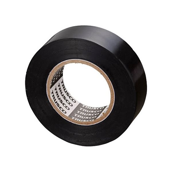(まとめ) TRUSCO 脱鉛タイプ ビニールテープ 幅19mm×長さ10m ブラック GJ-2110 BK 1パック(10巻) (×10セット) |b04の通販は