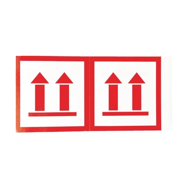 (まとめ) TRUSCO 荷札 「天地無用」 マーク 4枚1組 115×58 TNFM-02 1パック(40枚) (×50セット) |b04の通販は 8,117円