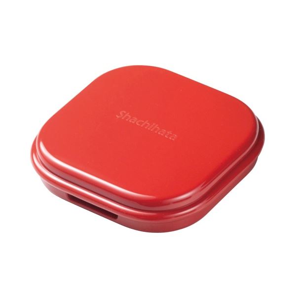 (まとめ) シヤチハタ 速乾シヤチハタ 朱肉コンパクトタイプ 40号 赤 MQC-40-2 1個 (×5セット) |b04の通販は