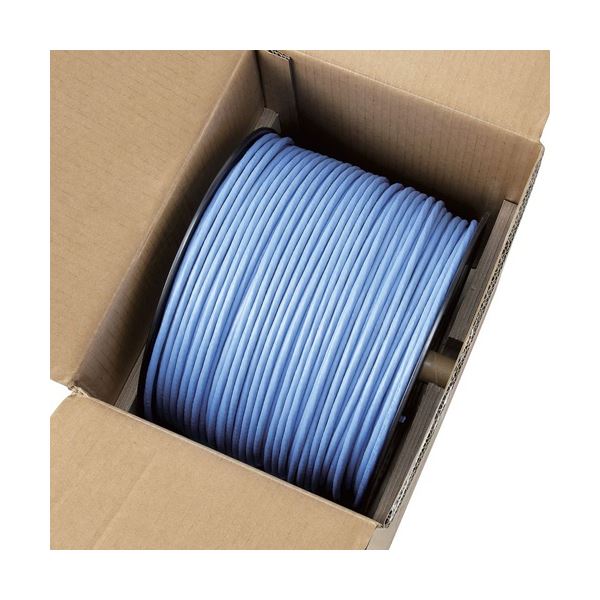 エレコム EU RoHS指令準拠CAT6A対応 長尺LANケーブル ブルー 300m/簡易パッケージ仕様 LD-GPAL/BU300RS 1箱 |b04の通販は