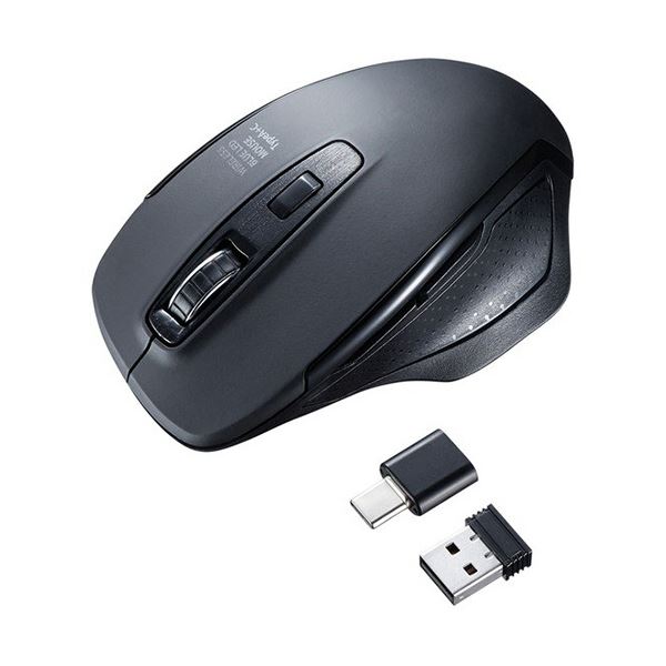 (まとめ) サンワサプライ 静音ワイヤレスブルーLEDマウス ブラック MA-WBLC169BK 1個 (×3セット) |b04の通販は 7,676円