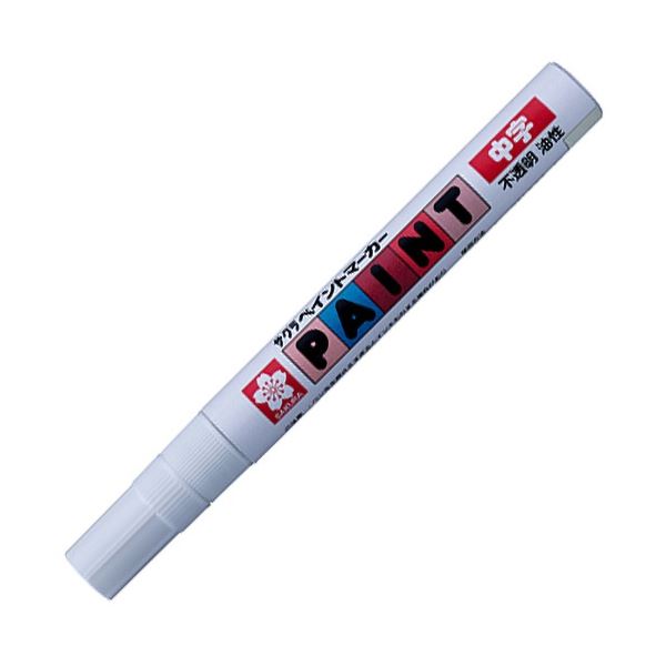 (まとめ) サクラクレパス 油性マーカー ペイントマーカー 中字 ぎんいろ PMK-B#53 1本 (×50セット) |b04の通販は