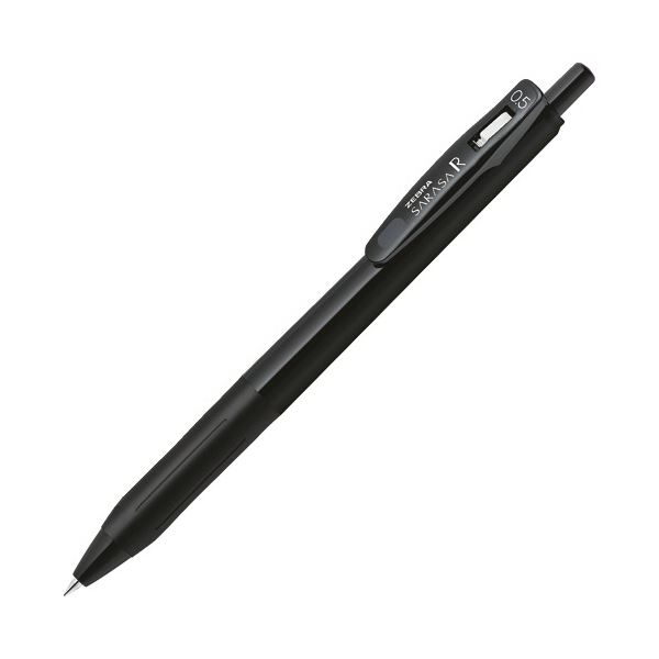 (まとめ) ゼブラ ゲルインクボールペン サラサR 0.5mm 黒 (軸色：黒) JJ29-R1-BK1 1本 (×50セット) |b04の通販は
