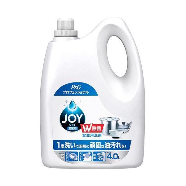 (まとめ) P＆G 除菌ジョイ コンパクト 業務用 4L 1本 (×3セット) |b04の通販は 10,245円