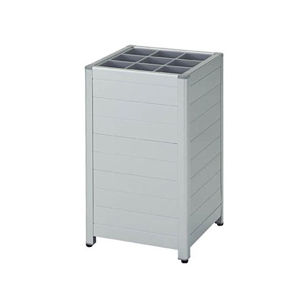 TRUSCO アルミ傘立て パネルタイプ 9本立 TAK-9P 1台 |b04の通販は