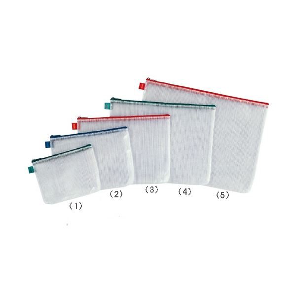 セキセイ アゾンメッシュケース(エコタイプ) B6 レッド AZ-50ER 1セット(10枚) |b04 5,060円