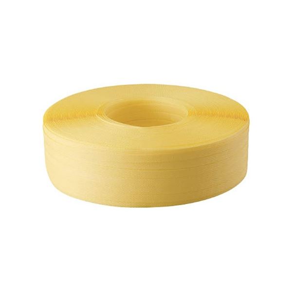 TRUSCO 封かん機用PPバンド 15.5mm×1000m巻 黄 TPPS-155-Y 1巻 |b04の通販は