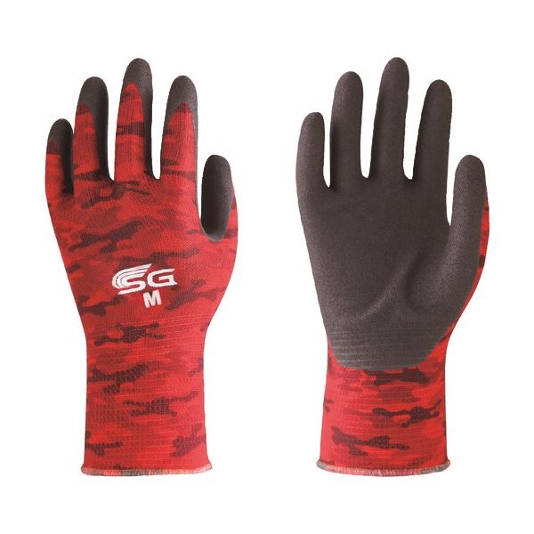 (まとめ) 東和コーポレーション ニトリルゴム背抜き手袋 M ミリタリーレッド SG-A001-M 1双 (×30セット) |b04の通販は 12,230円