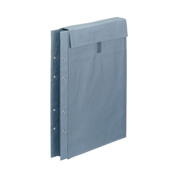 コクヨ 布製図面袋(4穴) A4面 ファスナー式 マチ50mm セ-FZ419 1セット(10個) |b04の通販は