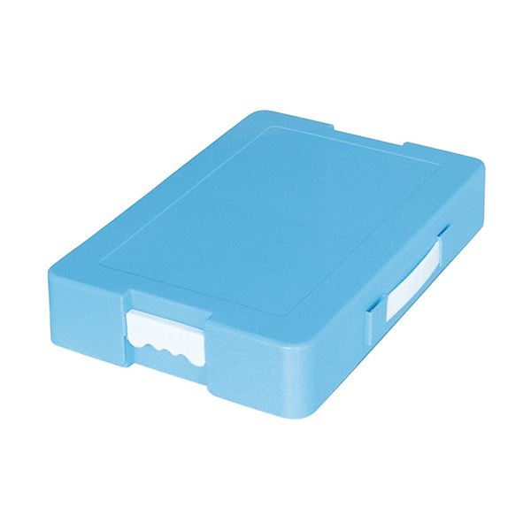 （まとめ）デビカ つながるパッチン おどうぐばこ手さげ付 ブルー 041440 1個(×10セット) |b04の通販は 9,975円