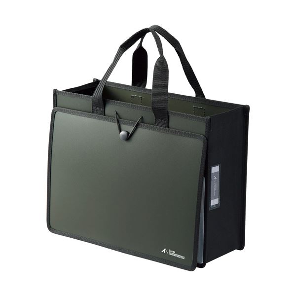 （まとめ）リヒトラブ ALTNAツールバッグ(P.P.) A4ヨコ オリーブ A-7773-22 1個(×10セット) |b04の通販は 18,668円