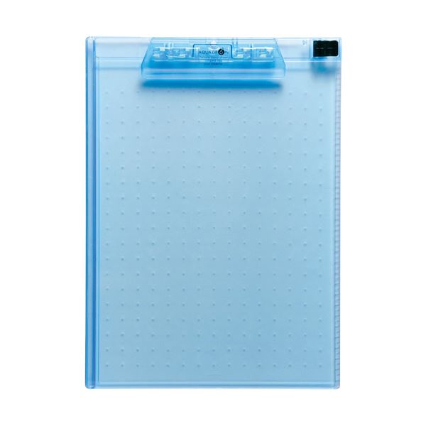 （まとめ）リヒトラブ AQUA DROPsクリップボード A4タテ 青 A-5010-8 1枚(×20セット) |b04 11,127円