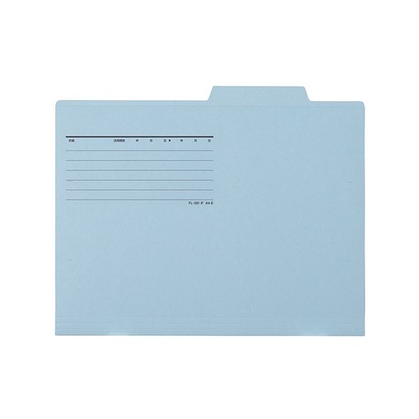 コクヨ個別フォルダー（カラー・Fタイプ） A4 青 A4-IFF-B 1セット（10冊）〔×10セット〕 まとめ) コクヨ個別フォルダー(カラー・Fタイプ) A4 ピンク A4-IFF-P 1