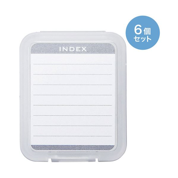 (まとめ）サンワサプライメモリーカードクリアケース（SDカード用） FC-MMC10SDN 1パック（6個）(×10セット) |b04の通販は 5,540円