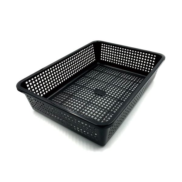 (まとめ）石田工業 ワイドバスケット ブラック 1個 (×30セット) |b04 5,575円