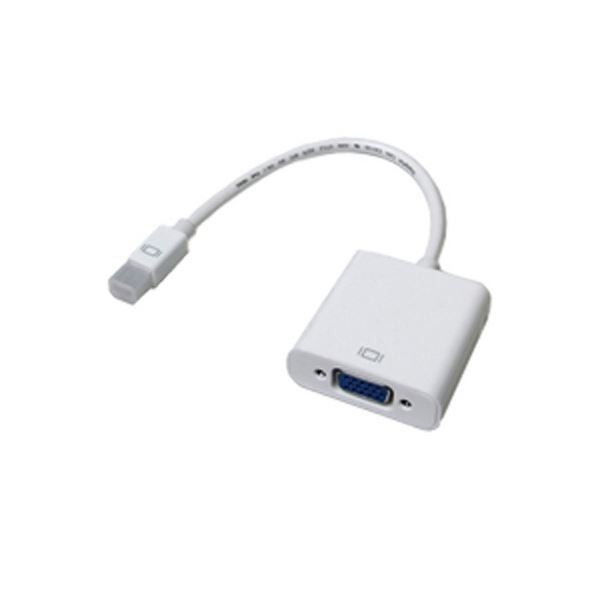 （まとめ） SUREFIREMiniDisplayPort to VGA変換アダプタ VV-MDPVGA-W-DO 1個 (×3セット) |b04