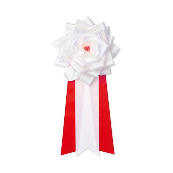 ササガワ 記章 リボンバラ 特大 白38-312 1箱(6個) |b04 14,326円